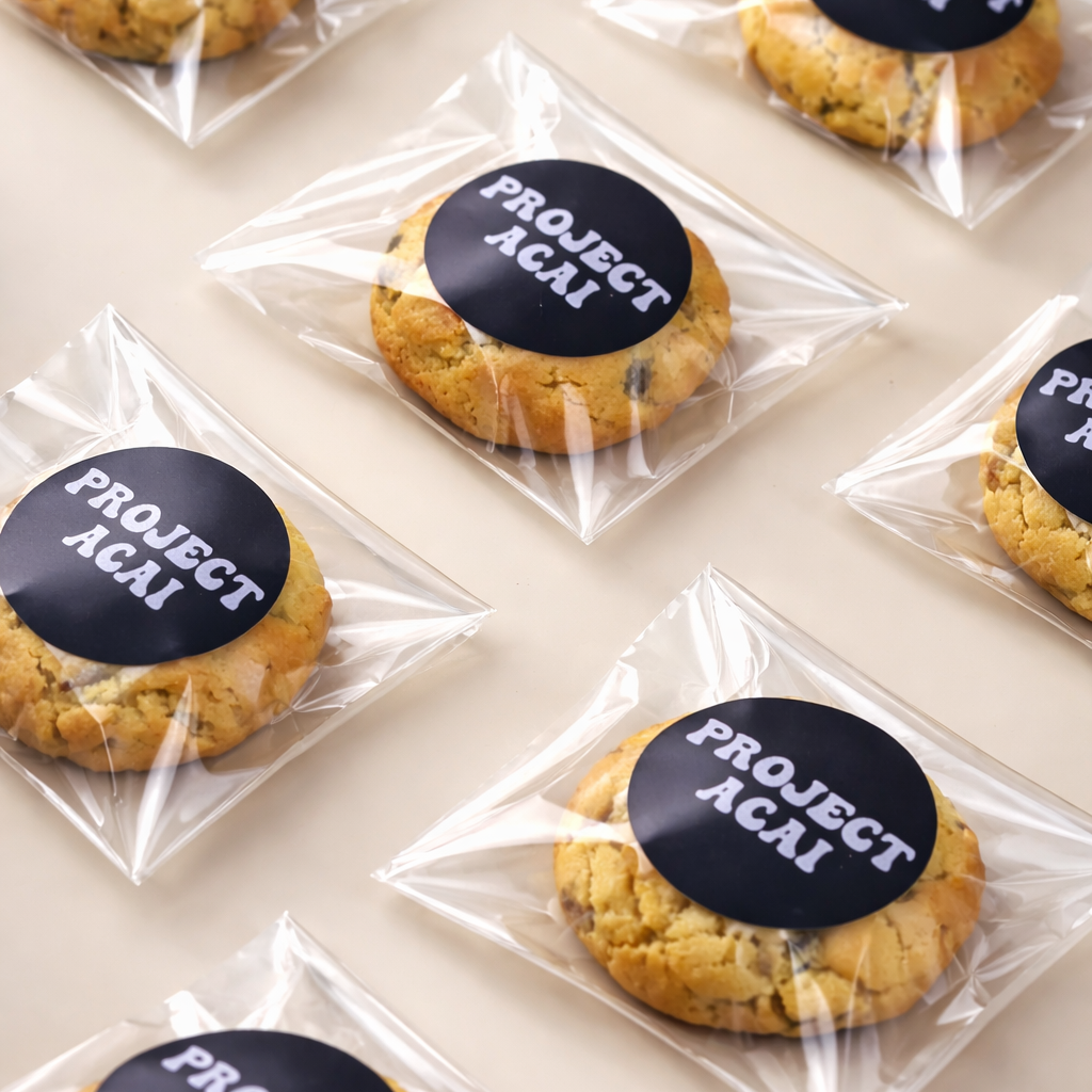 Custom Wrapped Mini Cookies