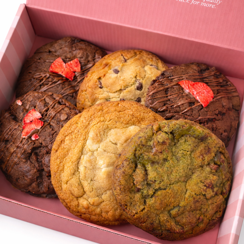 Box of 6 Flat Cookies